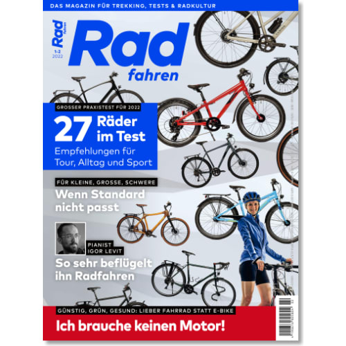 Cover: Radfahren 1-2/2022