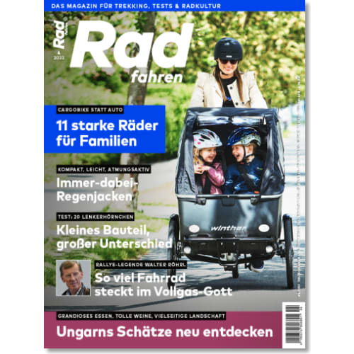 Cover: Radfahren 4/2022