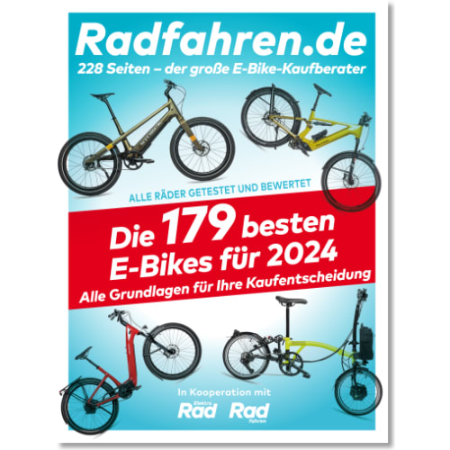 Cover: Radfahren.de: E-Bike-Kaufberater 2024