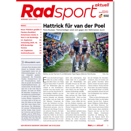 Cover: Radsport 13-14/2025