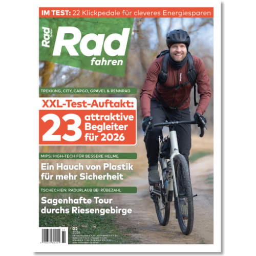 Cover: Radfahren 2/2026