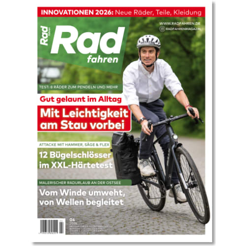 Cover: Radfahren 4/2026