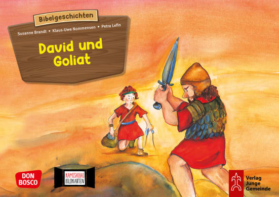 David und Goliat. Kamishibai Bildkartenset.