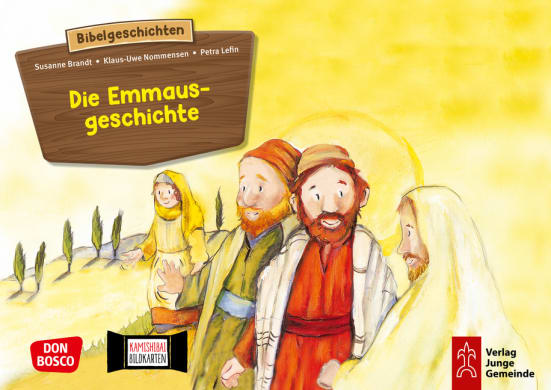 Die Emmausgeschichte. Kamishibai Bildkartenset.