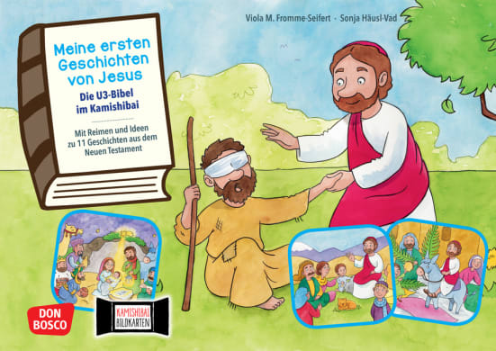 Meine ersten Geschichten von Jesus. Die U3-Bibel im Kamishibai. Kamishibai Bildkartenset.