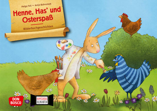 Henne, Has' und Osterspaß. Kamishibai Bildkartenset