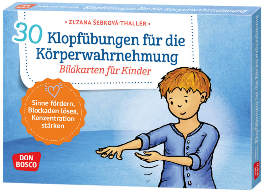 30 Klopfübungen für die Körperwahrnehmung.