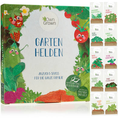 Gartenhelden - Saatgut-Set für Kinder