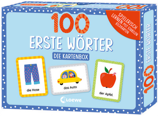 100 erste Wörter - Die Kartenbox