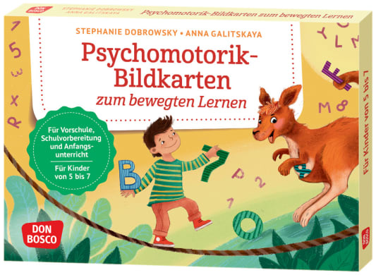 Psychomotorik-Bildkarten zum bewegten Lernen