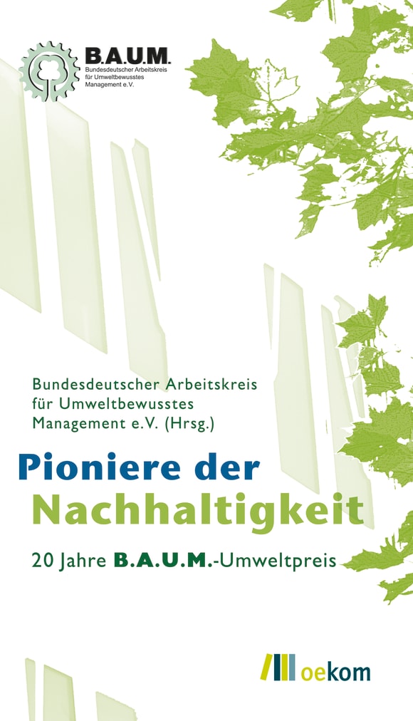 Cover: Pioniere der Nachhaltigkeit
