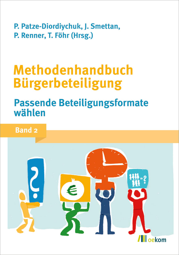Cover: Methodenhandbuch Bürgerbeteiligung