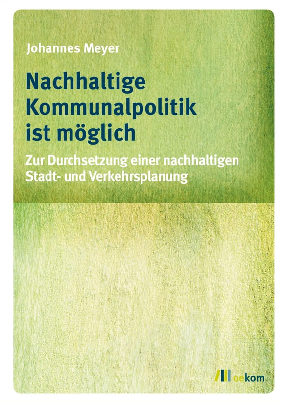 Cover: Nachhaltige Kommunalpolitik ist möglich
