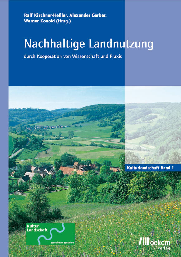 Cover: Nachhaltige Landnutzung durch Kooperation von Wissenschaft und Praxis