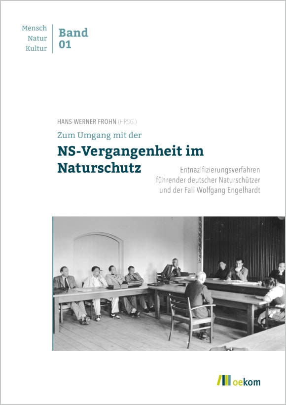 Cover: Zum Umgang mit der NS-Vergangenheit im Naturschutz