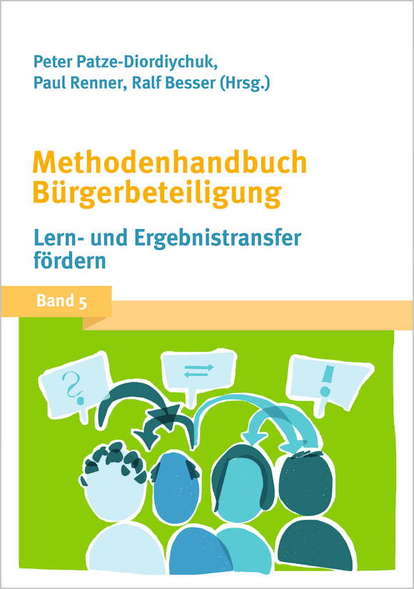 Cover: Methodenhandbuch Bürgerbeteiligung