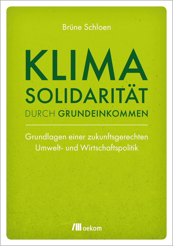 Cover: Klimasolidarität durch Grundeinkommen