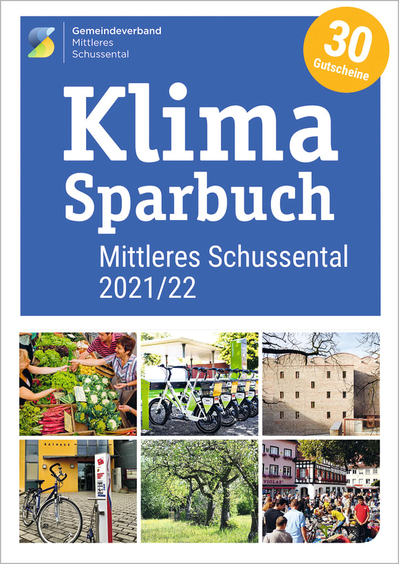 Cover: Klimasparbuch Mittleres Schussental 2021/22