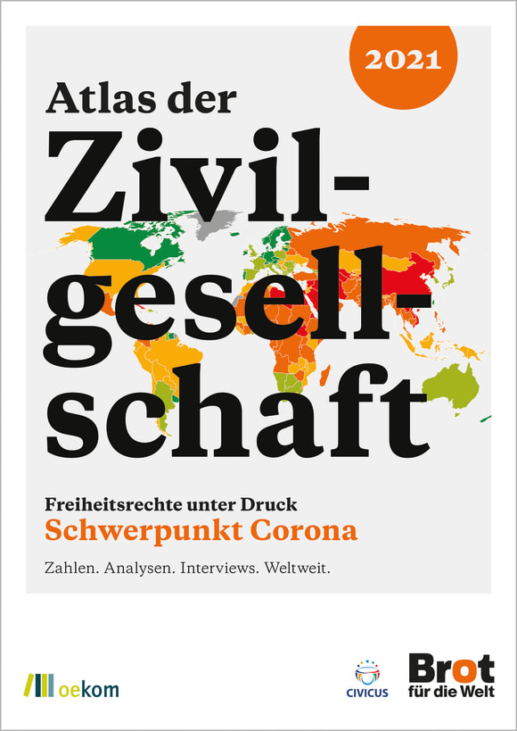 Cover: Atlas der Zivilgesellschaft: Freiheitsrechte unter Druck