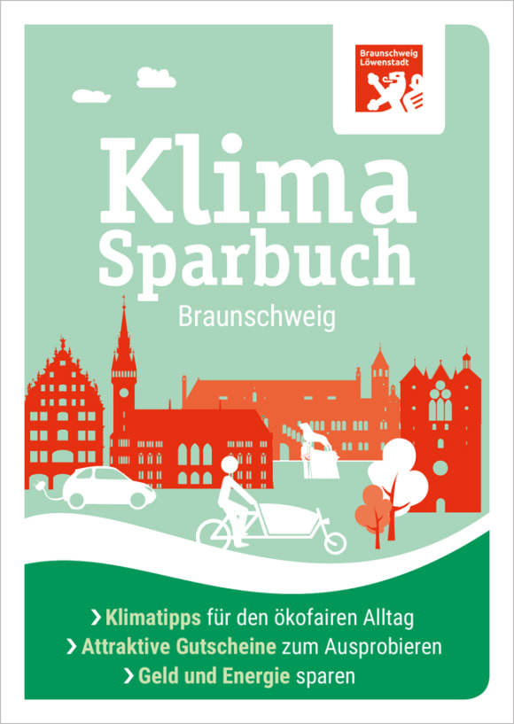 Cover: Klimasparbuch Braunschweig