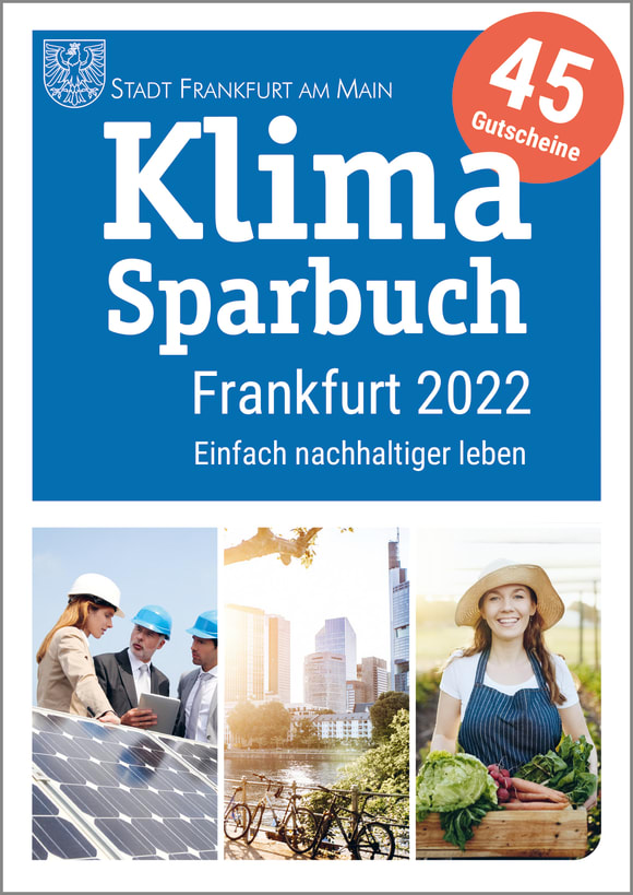 Cover: Klimasparbuch Frankfurt 2022