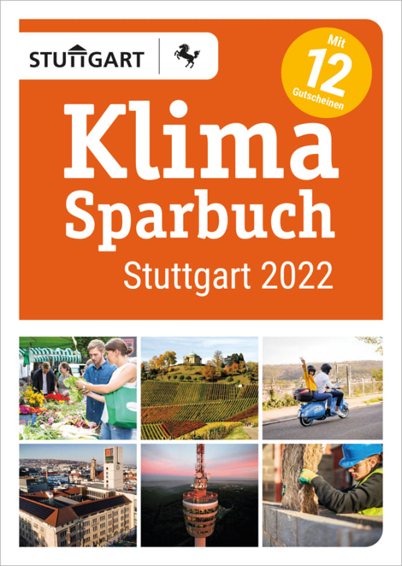 Cover: Klimasparbuch Stuttgart 2022