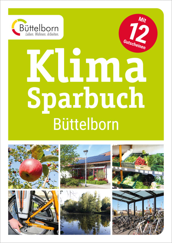Cover: Klimasparbuch Büttelborn 2022/23