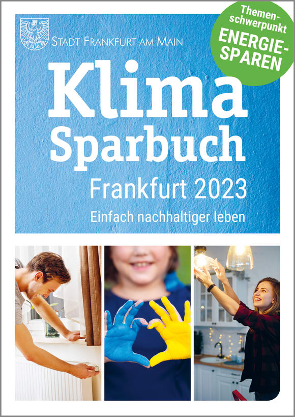 Cover: Klimasparbuch Frankfurt 2023