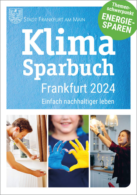 Cover: Klimasparbuch Frankfurt 2024