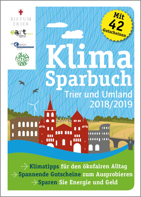 Cover: Klimasparbuch Trier und Umland 2018/2019