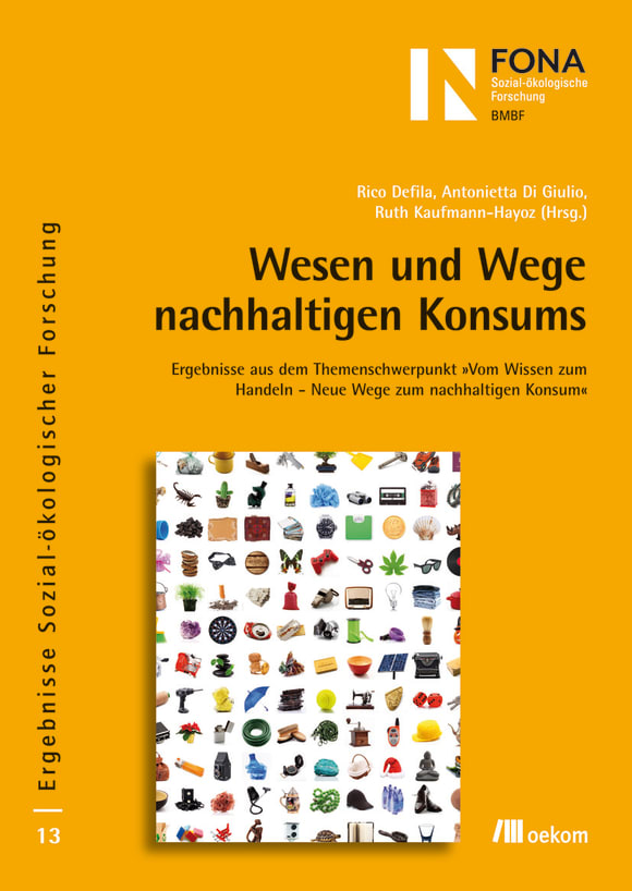 Cover: Wesen und Wege nachhaltigen Konsums