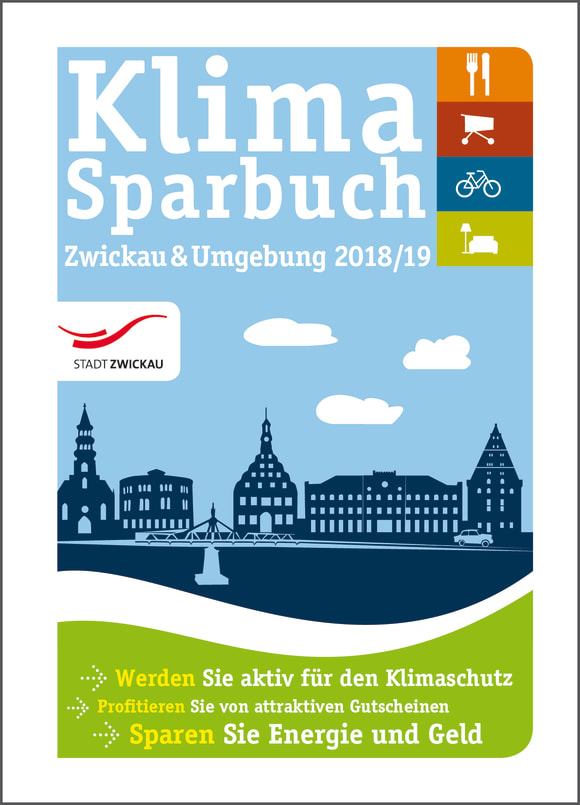Cover: Klimasparbuch Zwickau & Umgebung 2018/19