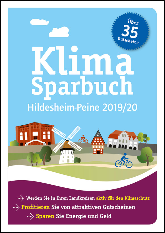 Cover: Klimasparbuch Hildesheim-Peine 2019/20
