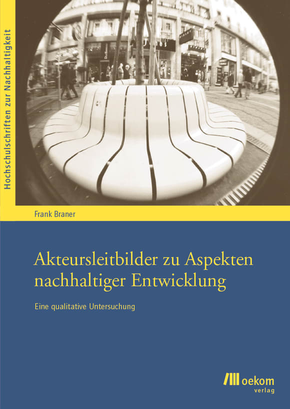 Cover: Akteursleitbilder zu Aspekten nachhaltiger Entwicklung