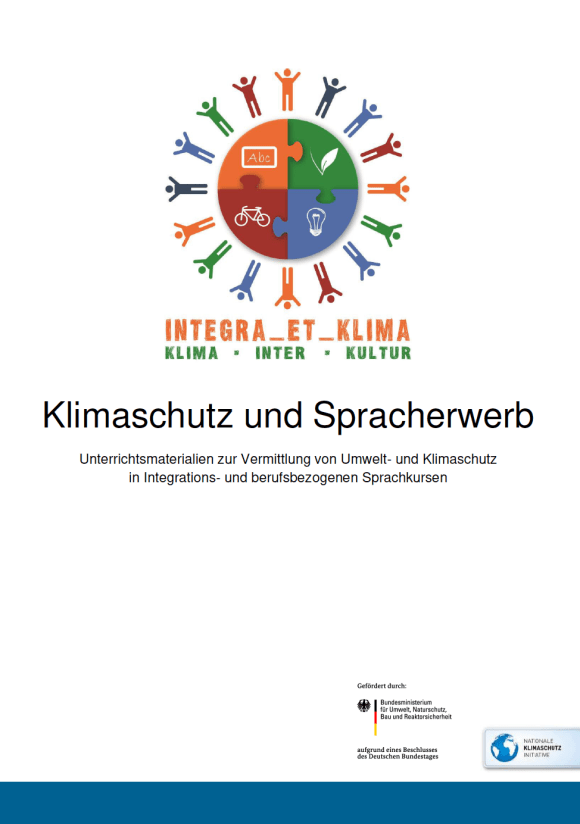 Cover: Klimaschutz und Spracherwerb