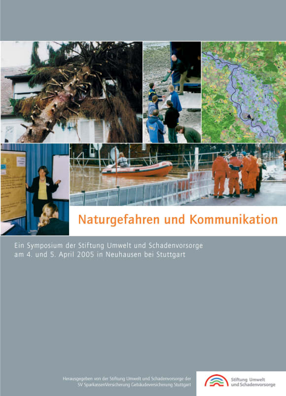 Cover: Naturgefahren und Kommunikation