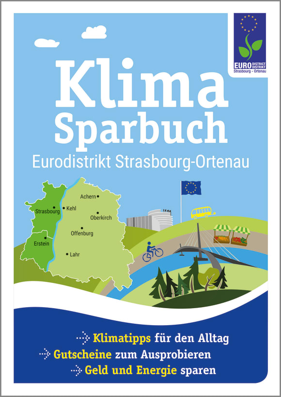 Cover: Klimasparbuch Eurodistrikt Strasbourg-Ortenau