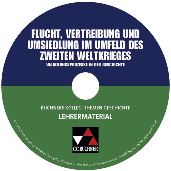 732501 Lehrermaterial zu Flucht, Vertreibung und Umsiedlung im Umfeld des Zweiten Weltkrieges