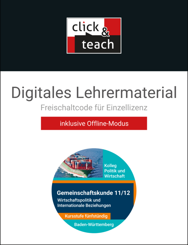 72073 click & teach 11/12 Box: Wirtschaftspolitik und internationale Beziehungen - Kursstufe fünfstündig