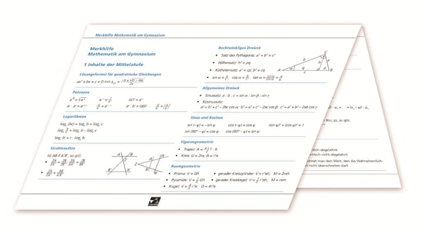 8270 Merkhilfe Mathematik – neu