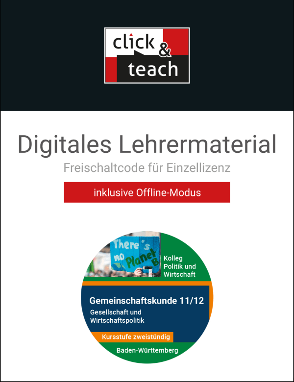 72113 click & teach 11/12 Box: Gesellschaft und Wirtschaftspolitik - Kursstufe zweistündig