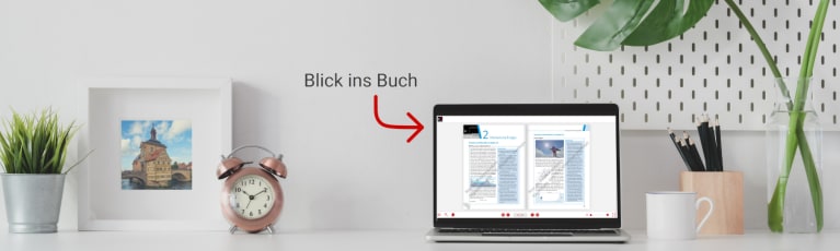 Blätter im digitalen Buch bei C.C.Buchner | ©canva.com/bongkarn thanyakij