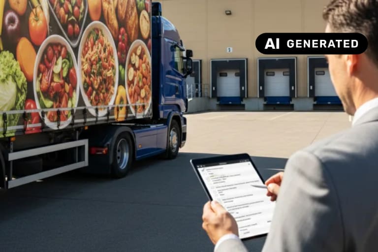 Logistik und Transport in der Lebensmittelindustrie