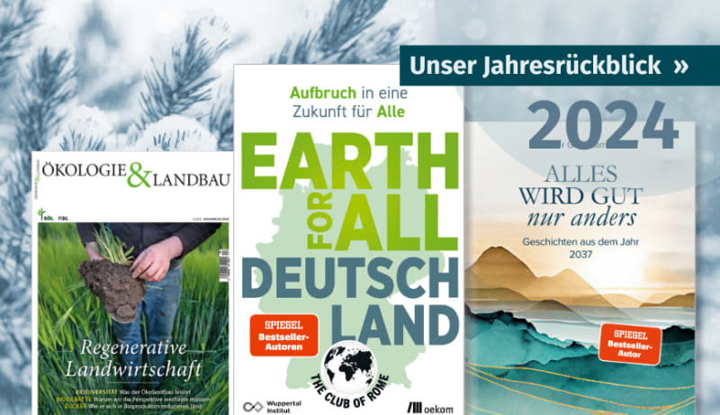 oekom verlag | Alles zu Ökologie und Nachhaltigkeit