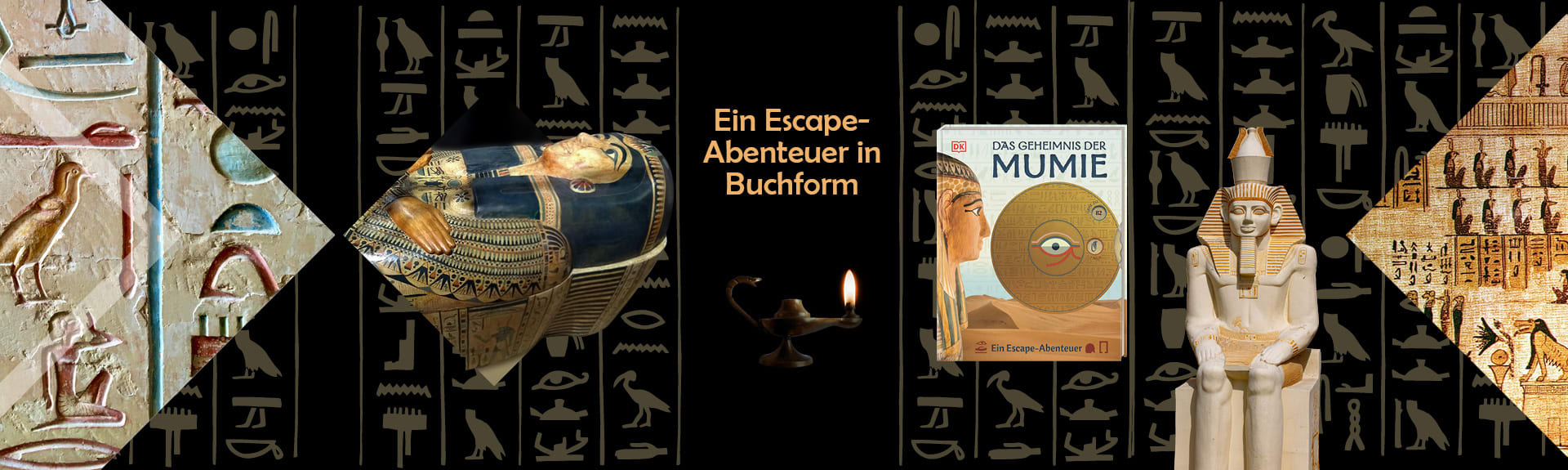 Das Geheimnis der Mumie. Ein Escape-Abenteuer