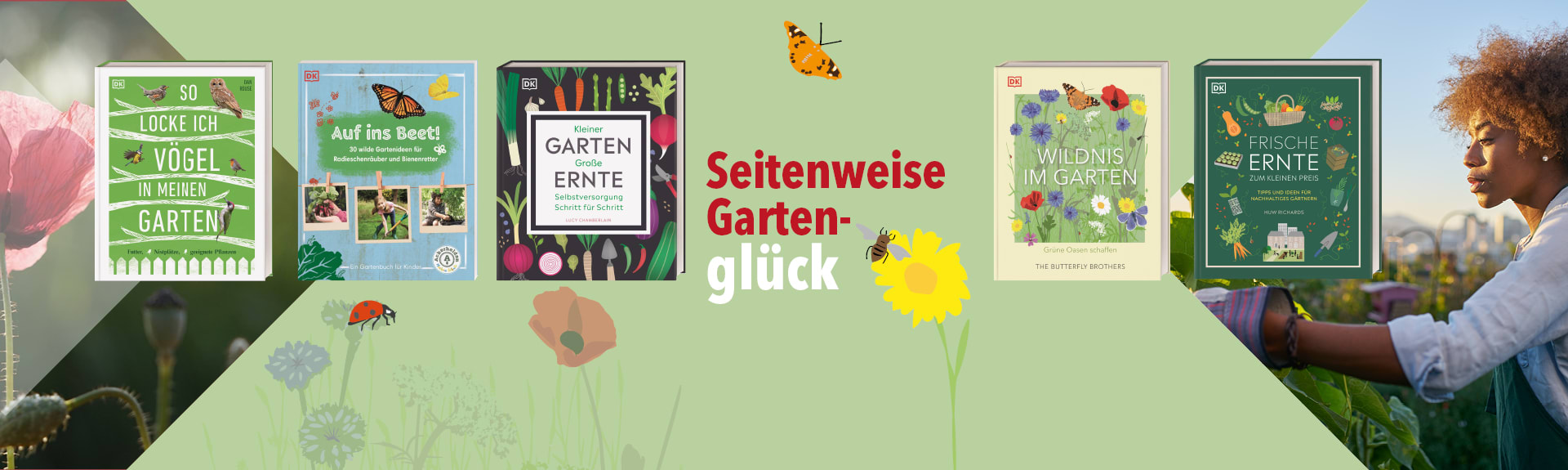 Seitenweise Gartenglück