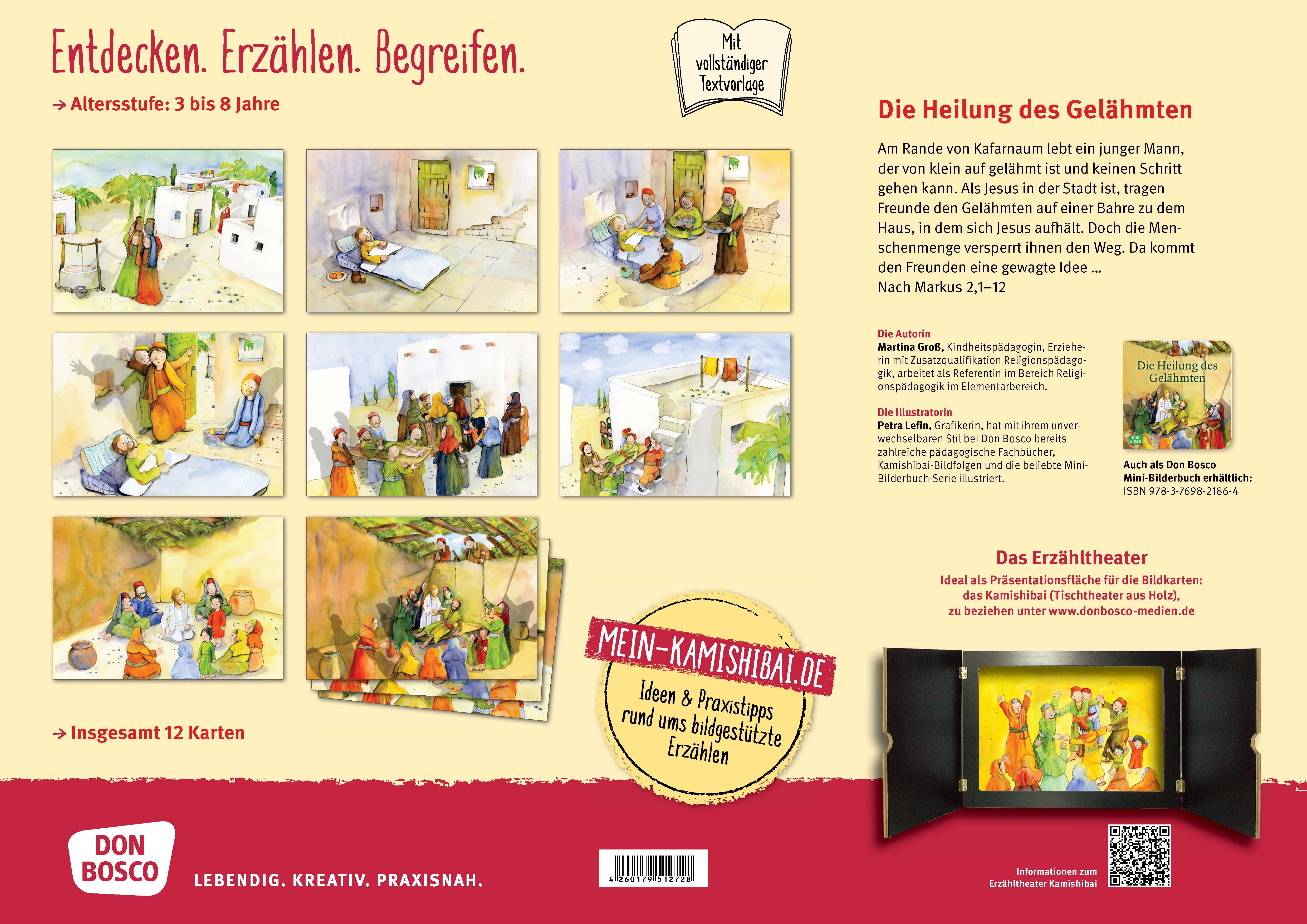 Kamishibai Bildkartenset: Der Verlorene Sohn (Il Figliol Prodigo) - Set Di 24 Cartelloni Per Bambini Dai 4 Anni - Don Bosco Verlag
