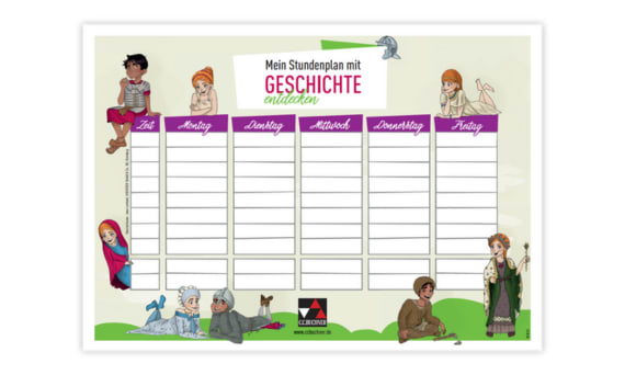 Download Stundenplan „Geschichte entdecken“ | © C.C.Buchner Verlag