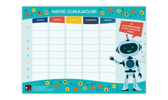 Download Stundenplan „Robby“ | © C.C.Buchner Verlag