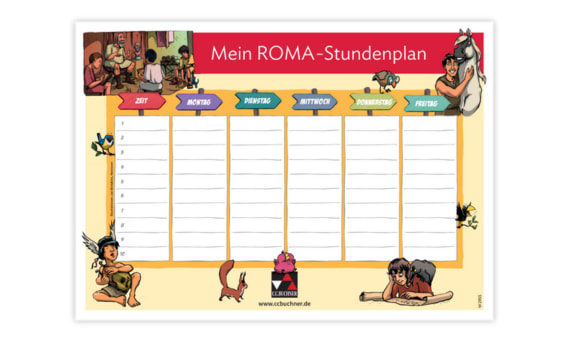 Download Stundenplan „ROMA“ | © C.C.Buchner Verlag